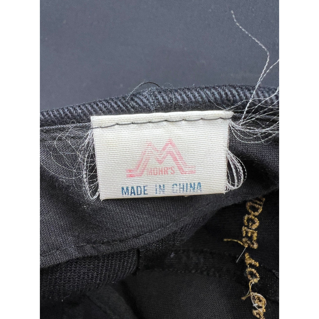 Vintage 1997 Rolling Stones Bridges to Babylon Tour Band Hat Black Snapback