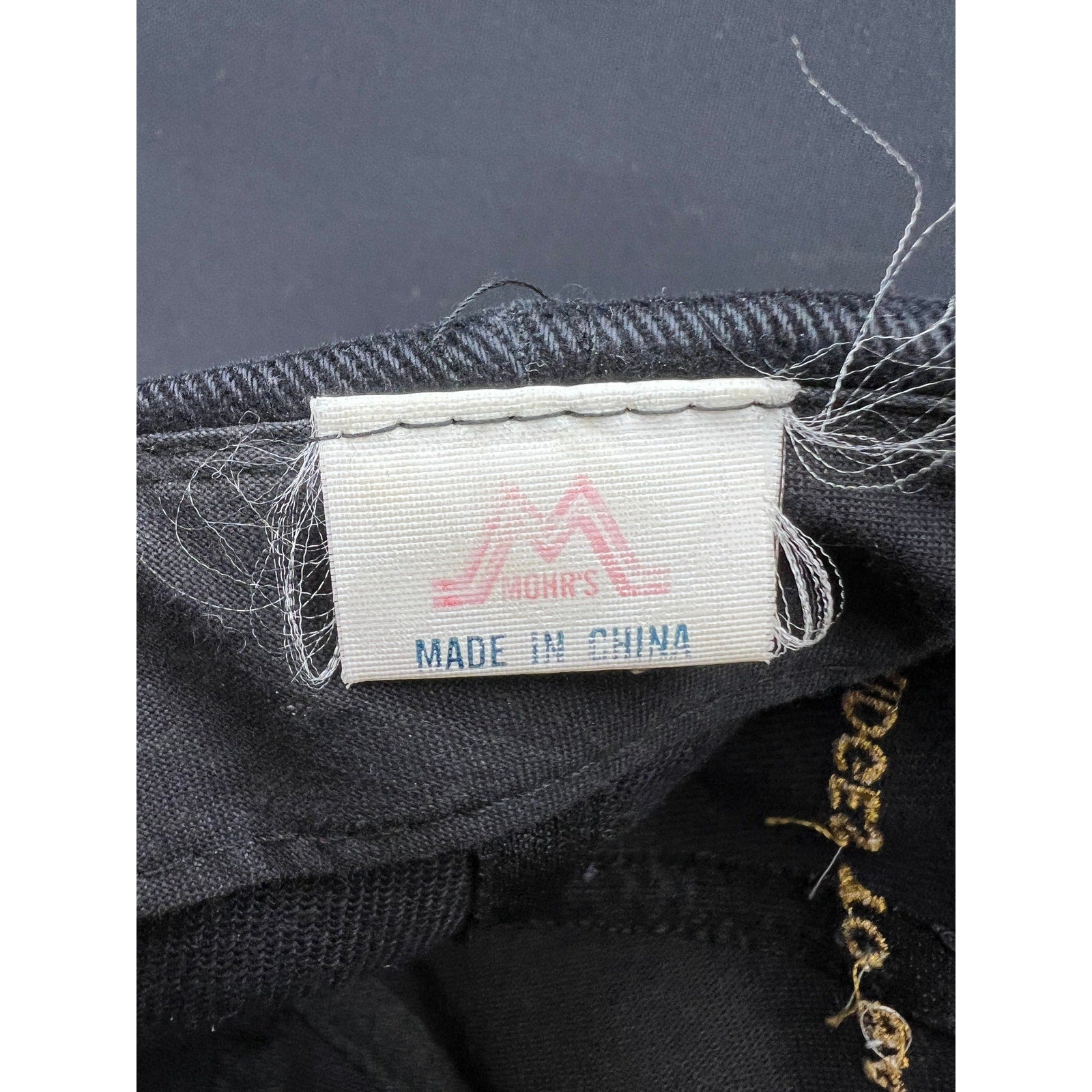 Vintage 1997 Rolling Stones Bridges to Babylon Tour Band Hat Black Snapback