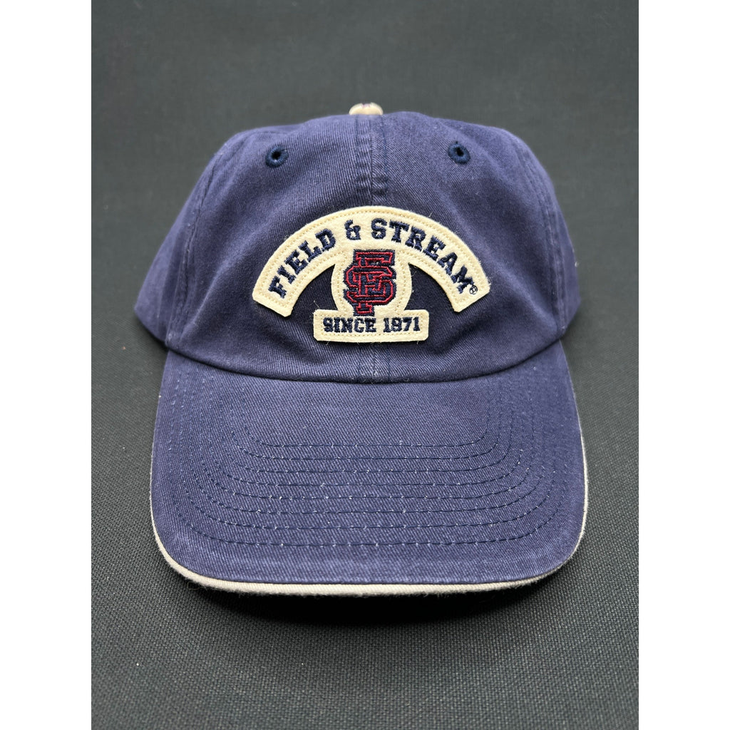 Vintage Field & Stream Hat Navy Blue SF Giants Cotton Since 1871 Patch NWT
