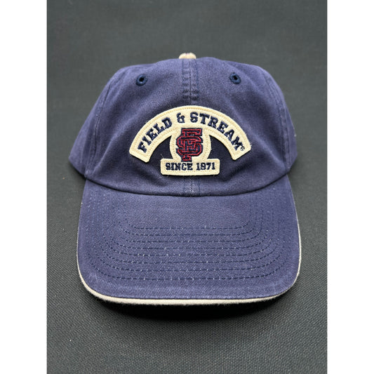 Vintage Field & Stream Hat Navy Blue SF Giants Cotton Since 1871 Patch NWT