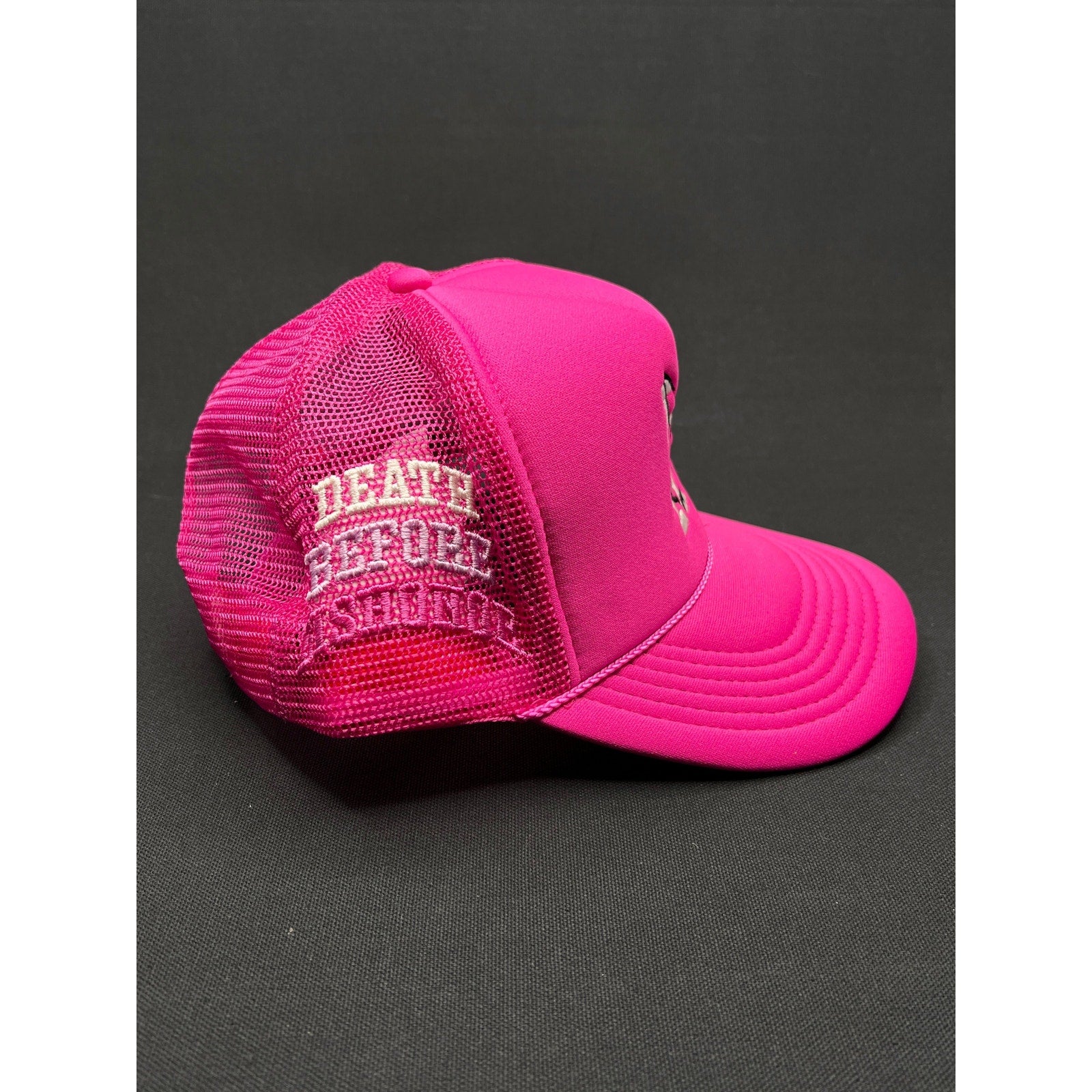 Pink LA Playboy Bunny Trucker Hat – Nissun Cap Mesh Snapback