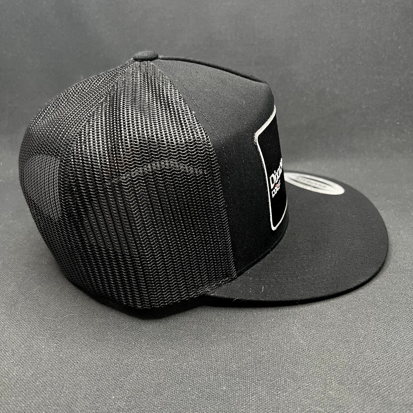 Dixxon Flannel Co Snapback Trucker Hat Black Yupoong Mesh NWT