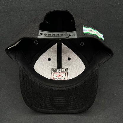 Vintage Adidas DC United MLS Snapback Hat Black Red Soccer Cap