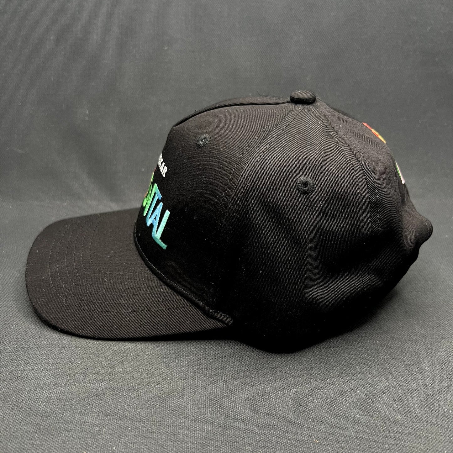 Disney Pixar Elemental Movie Promo Strapback Hat Black