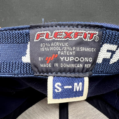 Pasadena Fire Department Flexfit Hat Navy Red Yellow S/M Yupoong