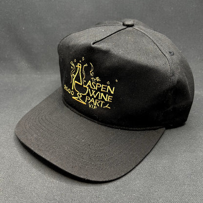 Vintage 2000 Aspen Wine Party VIP Millennium Strapback Hat Y2K