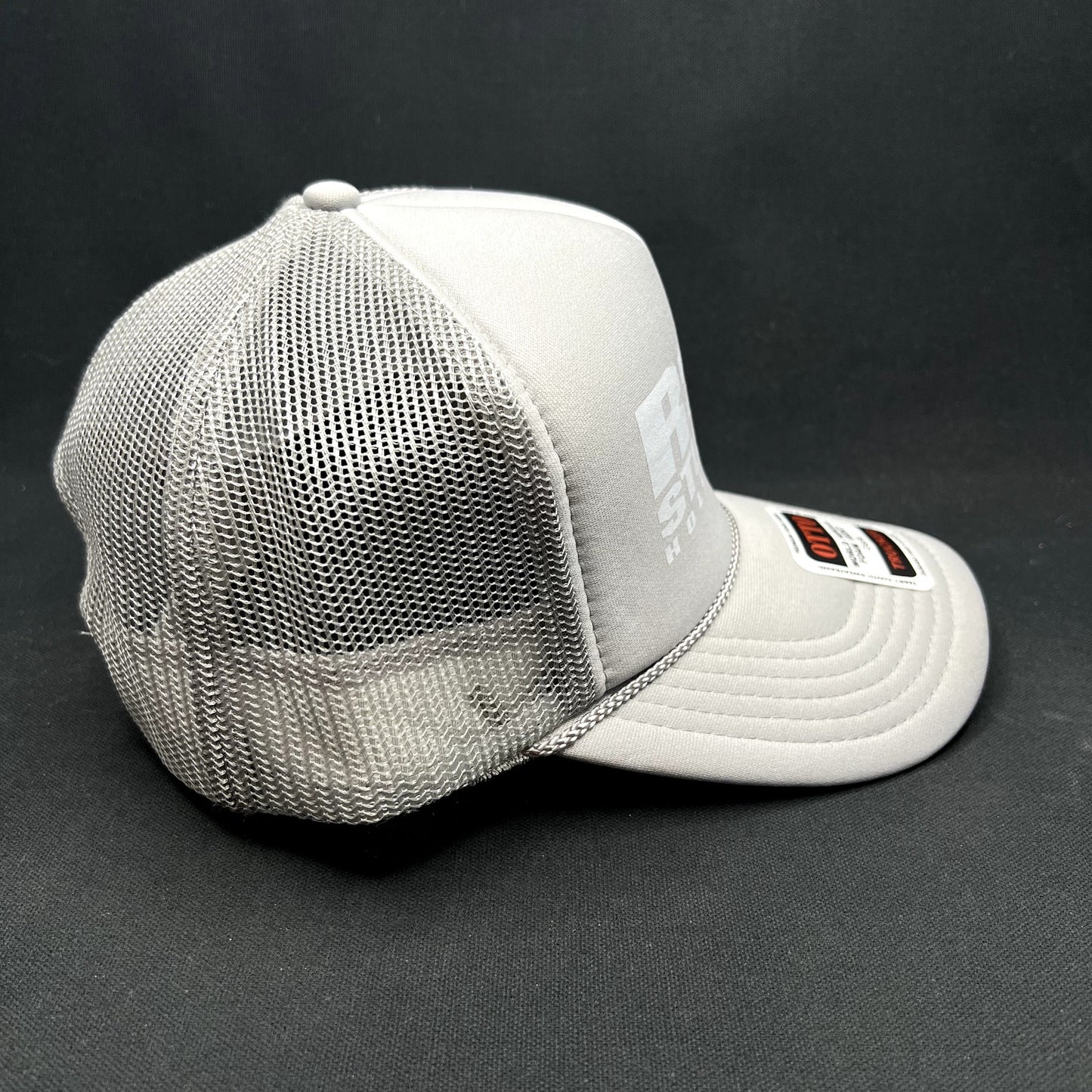 RSH Studios Hollywood Trucker Hat Gray OTTO Snapback Cap