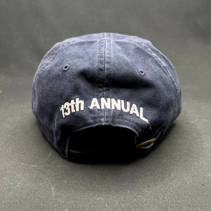 Vintage NCIS Golf Tournament Strapback Hat 13th Annual Navy