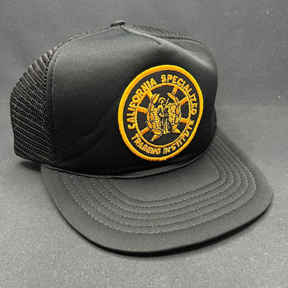 Vintage California Specialized Training Institute Trucker Hat