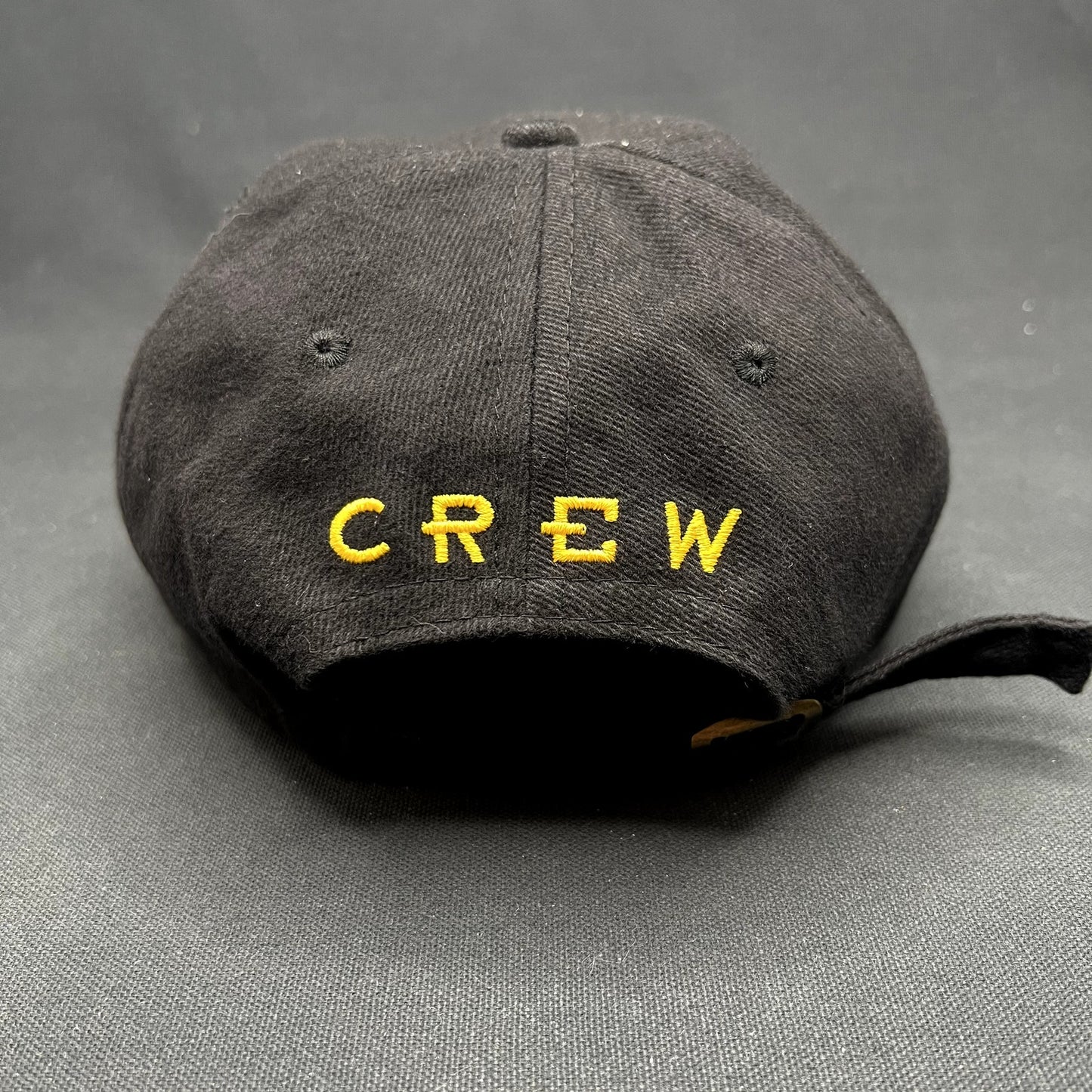 Vintage Cinemark Crew Strapback Hat The Best Seat In Town Black Red
