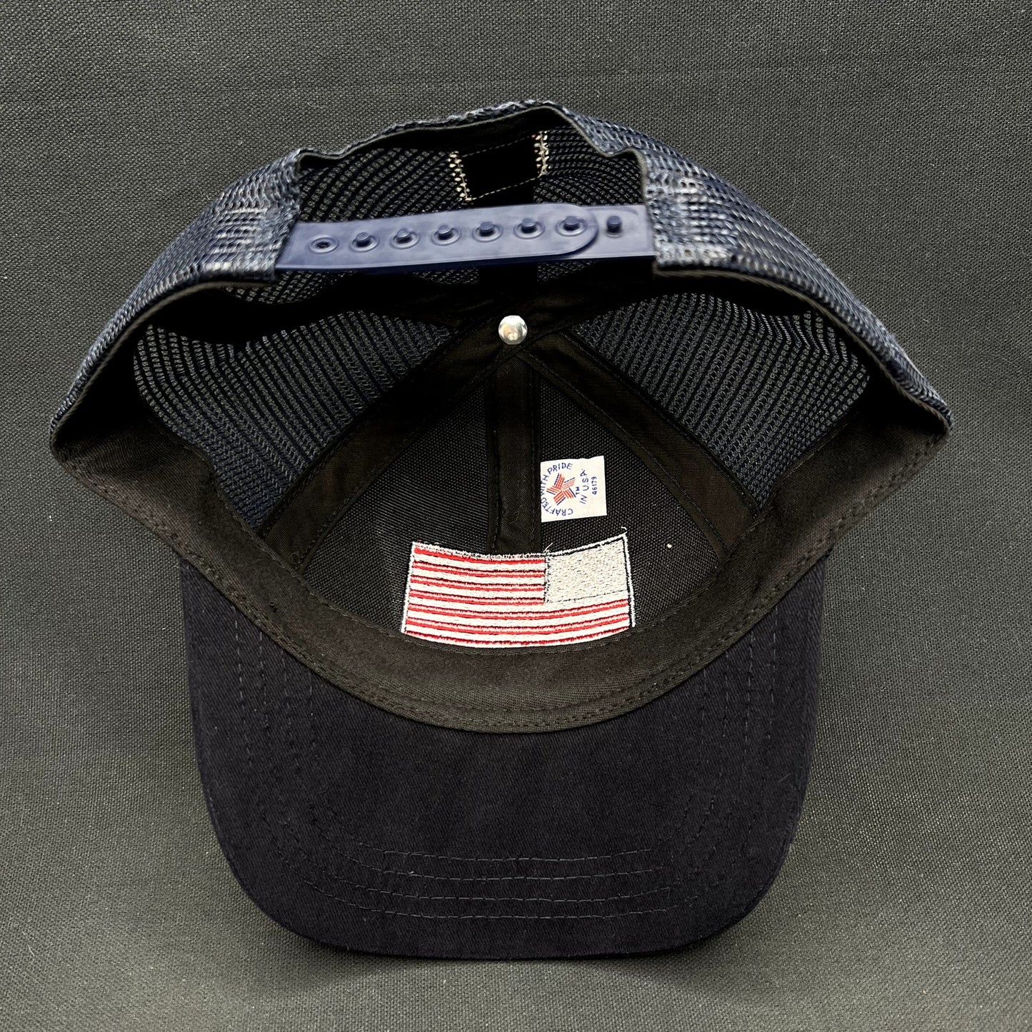 Patriot Awards 2021 USA Flag Snapback Trucker Hat Made in USA