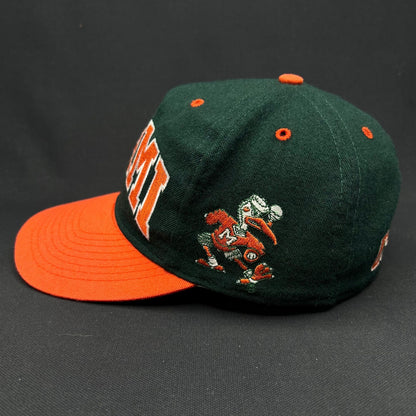 6 7/8 Vintage Miami Hurricanes Fitted Hat American Needle NCAA