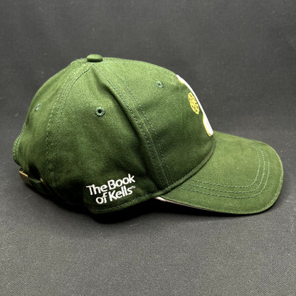 The Book of Kells Irish Strapback Hat Green Celtic Ireland Cap