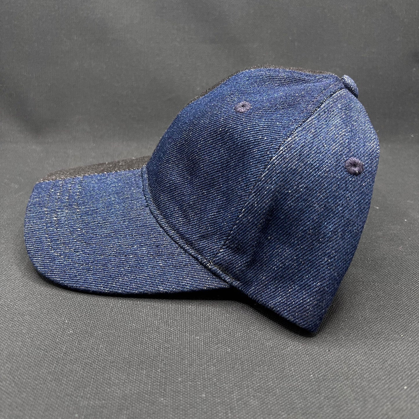 Retro Levi’s Strauss Split Denim Strapback Hat – Black/Indigo