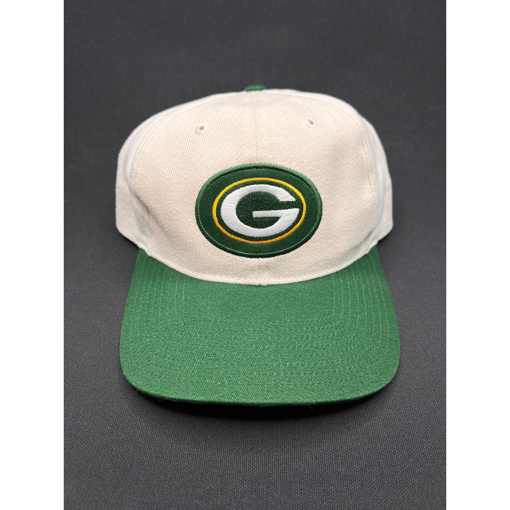 Vintage 90s Green Bay Packers Strapback Hat Twins Enterprise NFL Macau