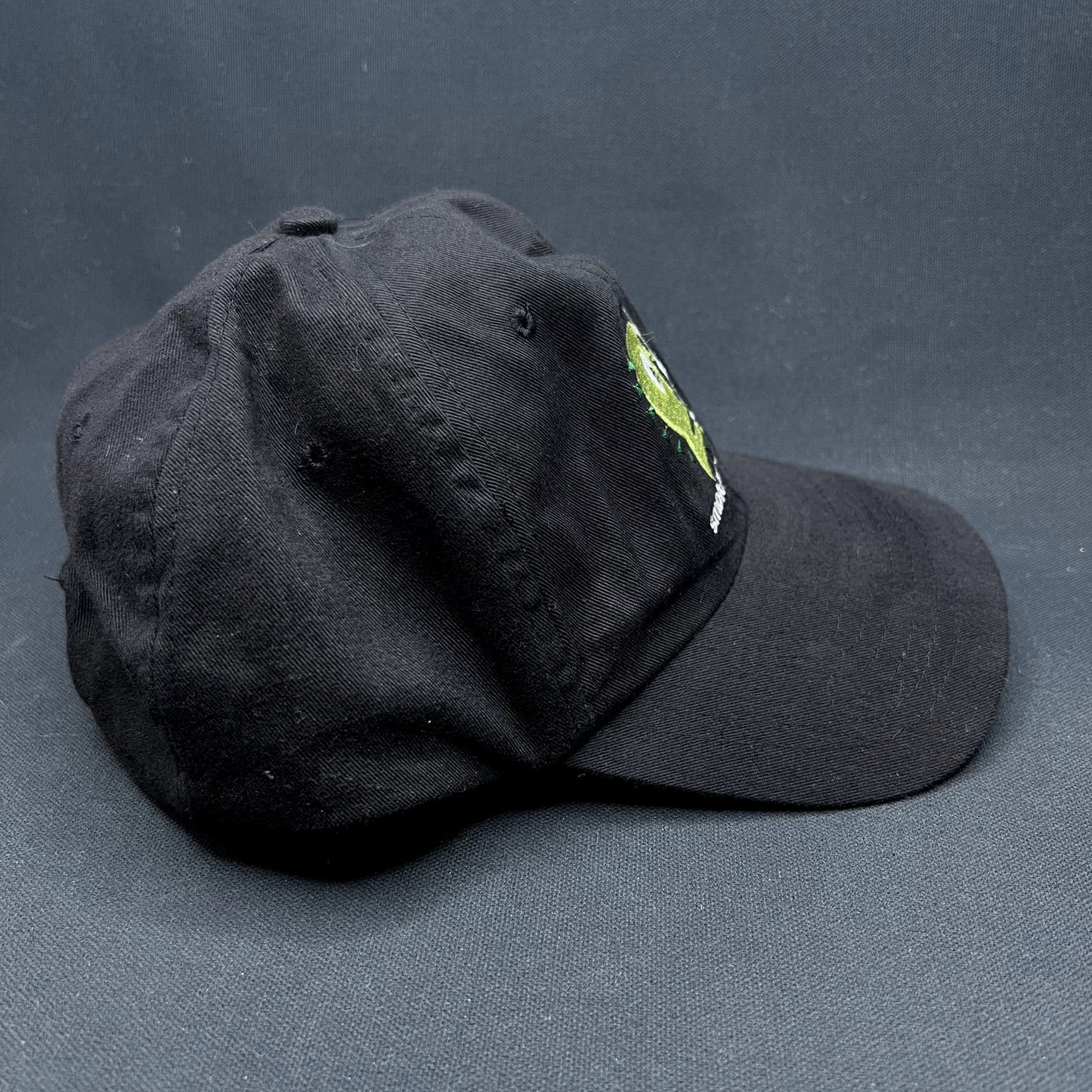 Vintage Smoking Sucks Anti Smoking Snapback Hat Black 90s