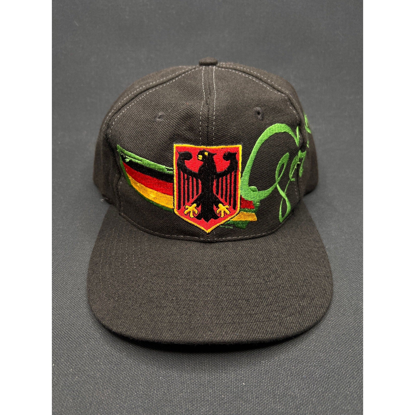 Vintage 1994 Germany World Cup Hat – USA ’94 Sportis Snapback (Made in Taiwan)