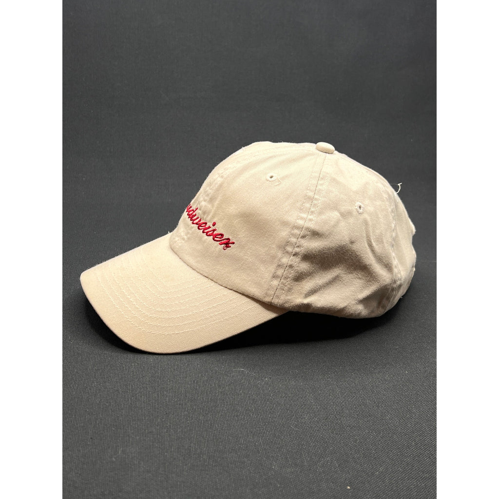 2003 Budweiser Script Logo Hat – Official Anheuser-Busch Adjustable Cap
