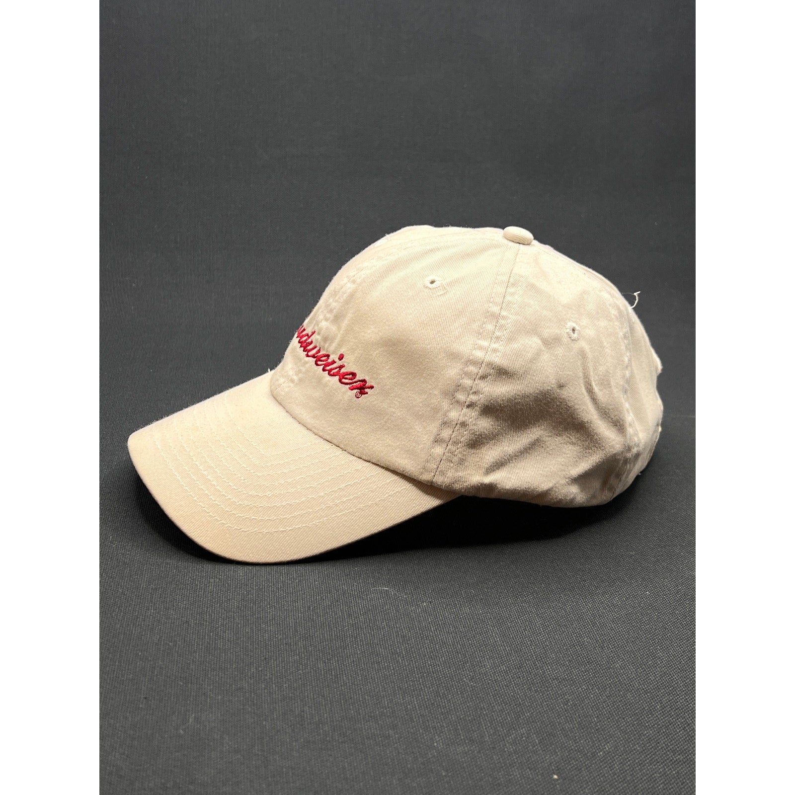 2003 Budweiser Script Logo Hat – Official Anheuser-Busch Adjustable Cap