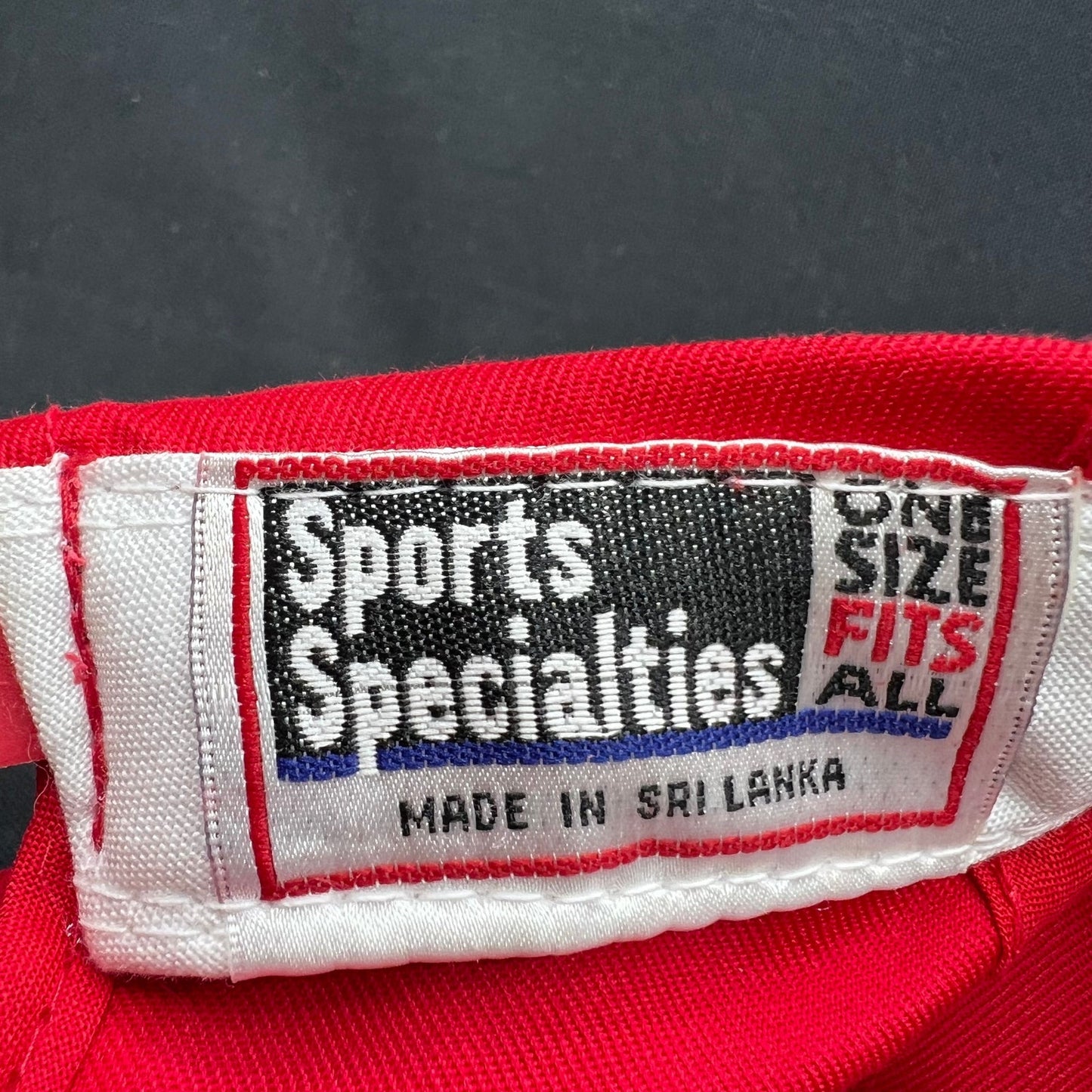 Vintage 90s Chicago Blackhawks Sports Specialties Script Snapback Hat