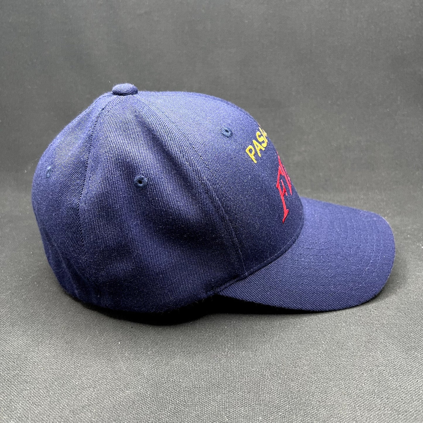 Pasadena Fire Department Flexfit Hat Navy Red Yellow S/M Yupoong