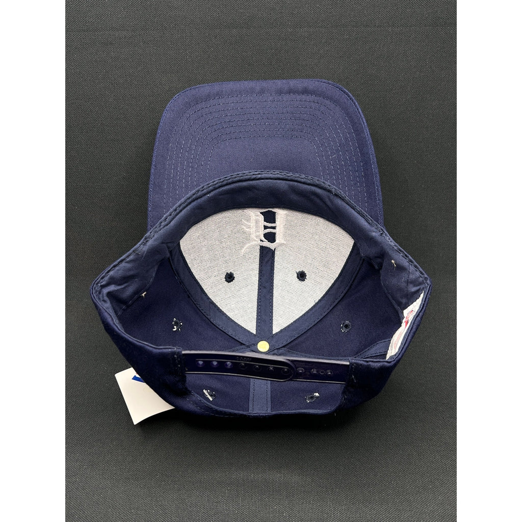 Vintage Detroit Tigers Old English D Snapback Hat OTTO MLB 90s