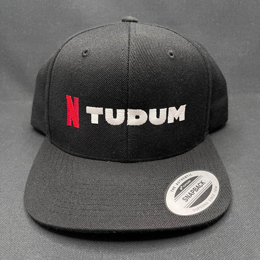 Rare Netflix News Tudum Promo Snapback Hat – Yupoong Classic
