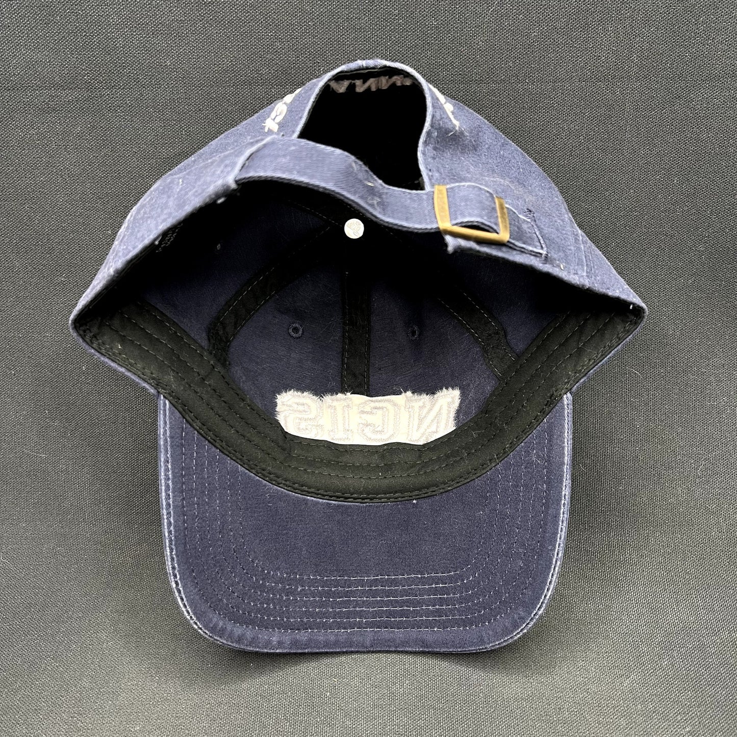 Vintage NCIS Golf Tournament Strapback Hat 13th Annual Navy