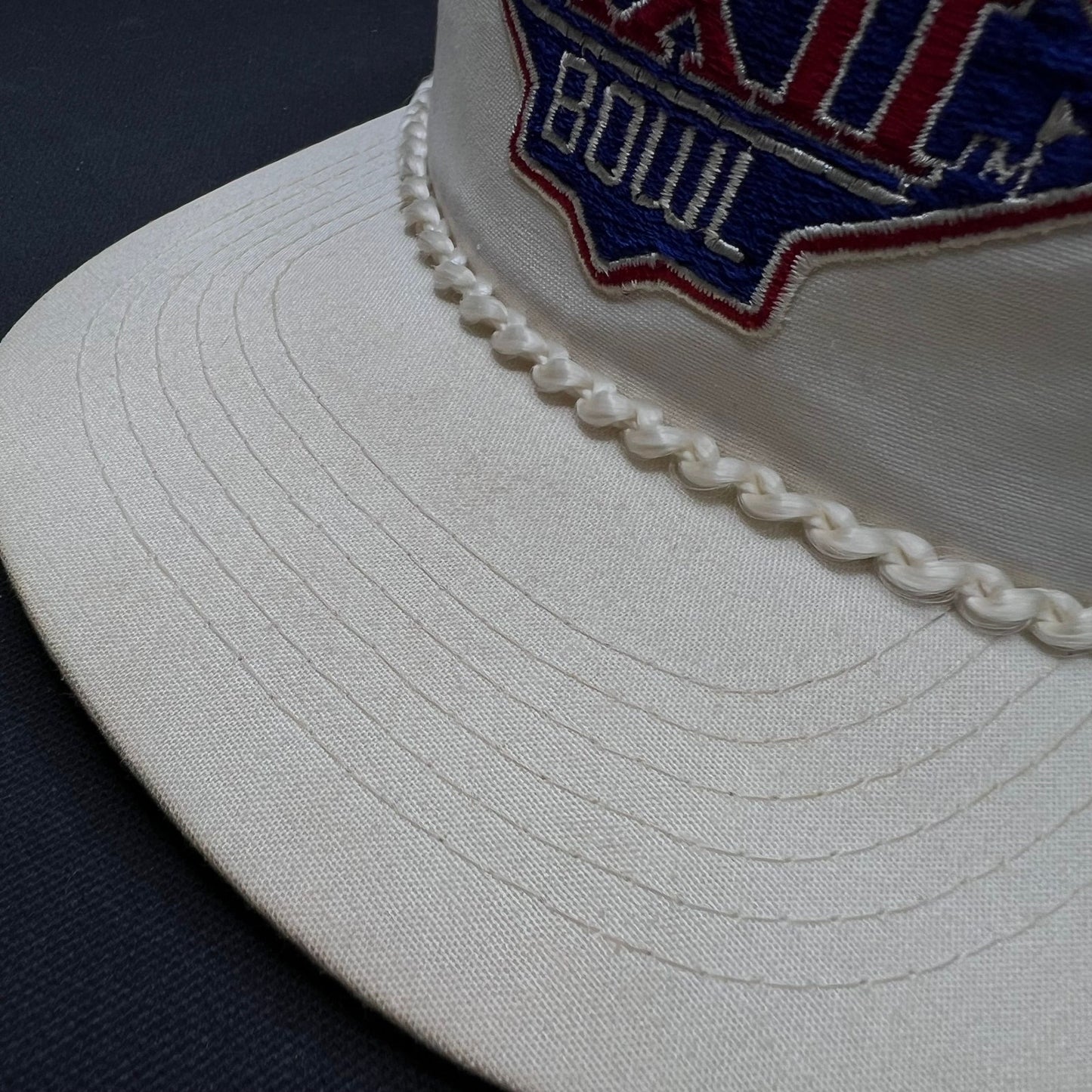 Vintage Super Bowl XXII Snapback Hat Ya-Hopi Headwear NFL 1988