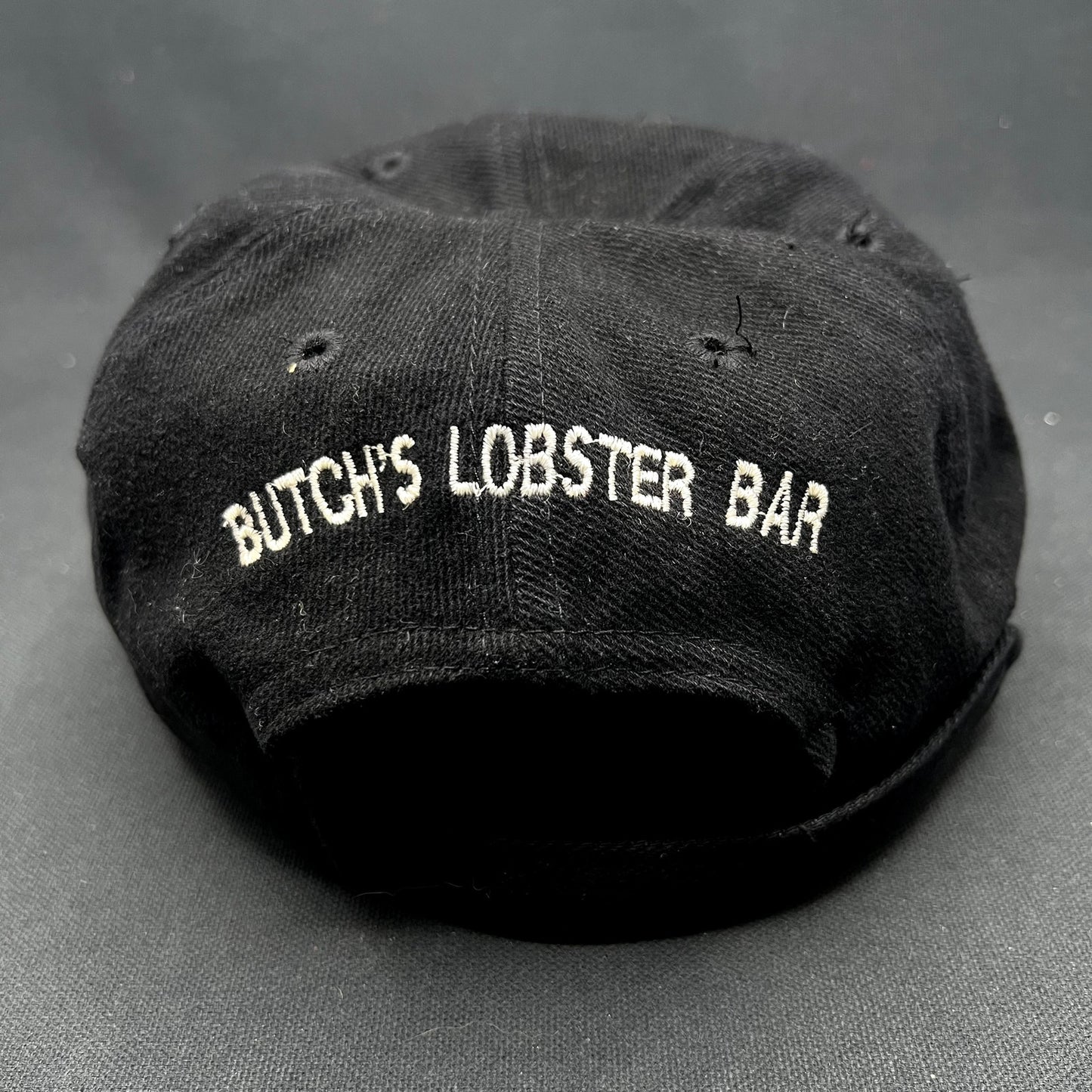 Vintage 1990s Timberline Butch’s Lobster Bar Strapback Hat Restaurant Promo
