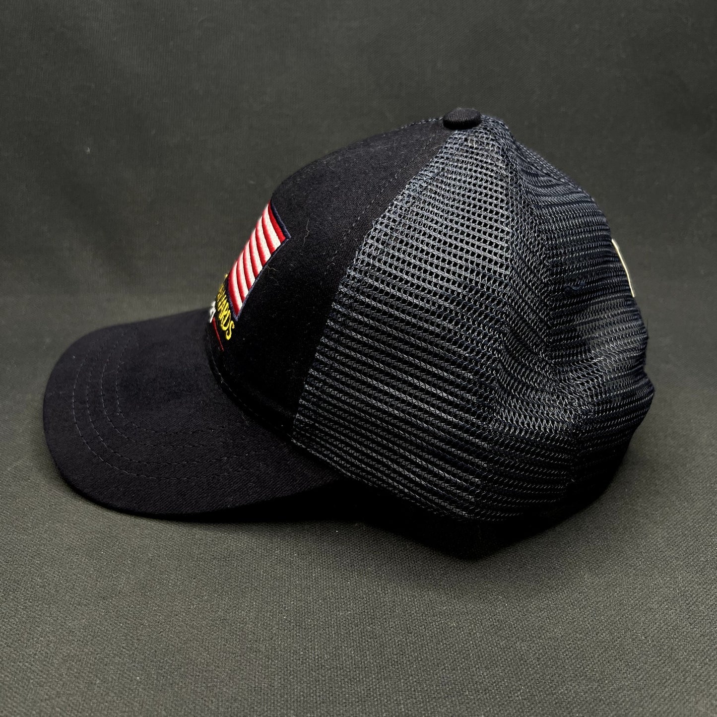 Patriot Awards 2021 USA Flag Snapback Trucker Hat Made in USA