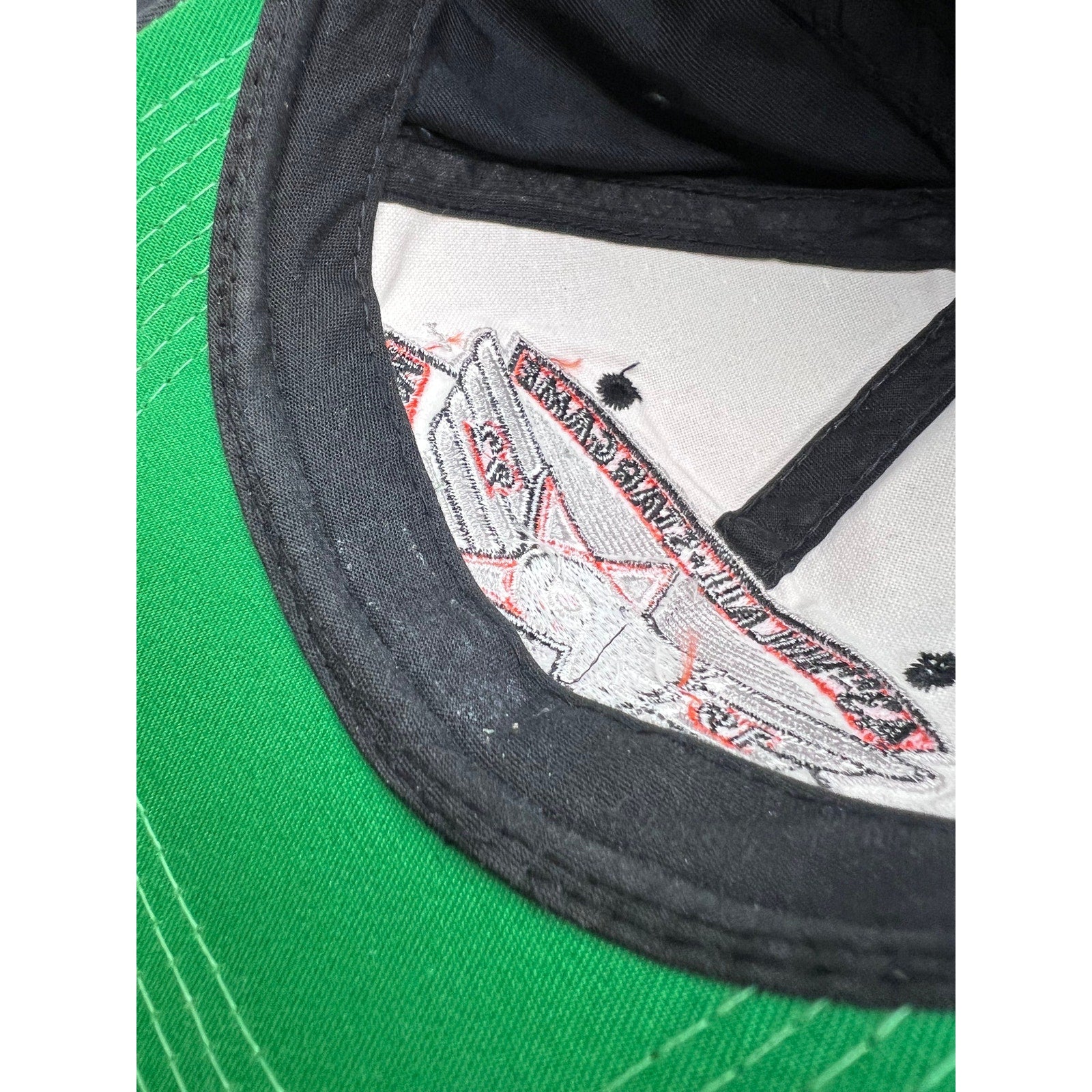 Vintage 1992 NHL All Star Game Hat Philadelphia Flyers Spectrum Black Youngan