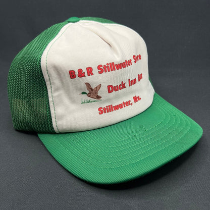 Vintage Stillwater NV Duck Inn Bar Trucker Hat Snapback USA
