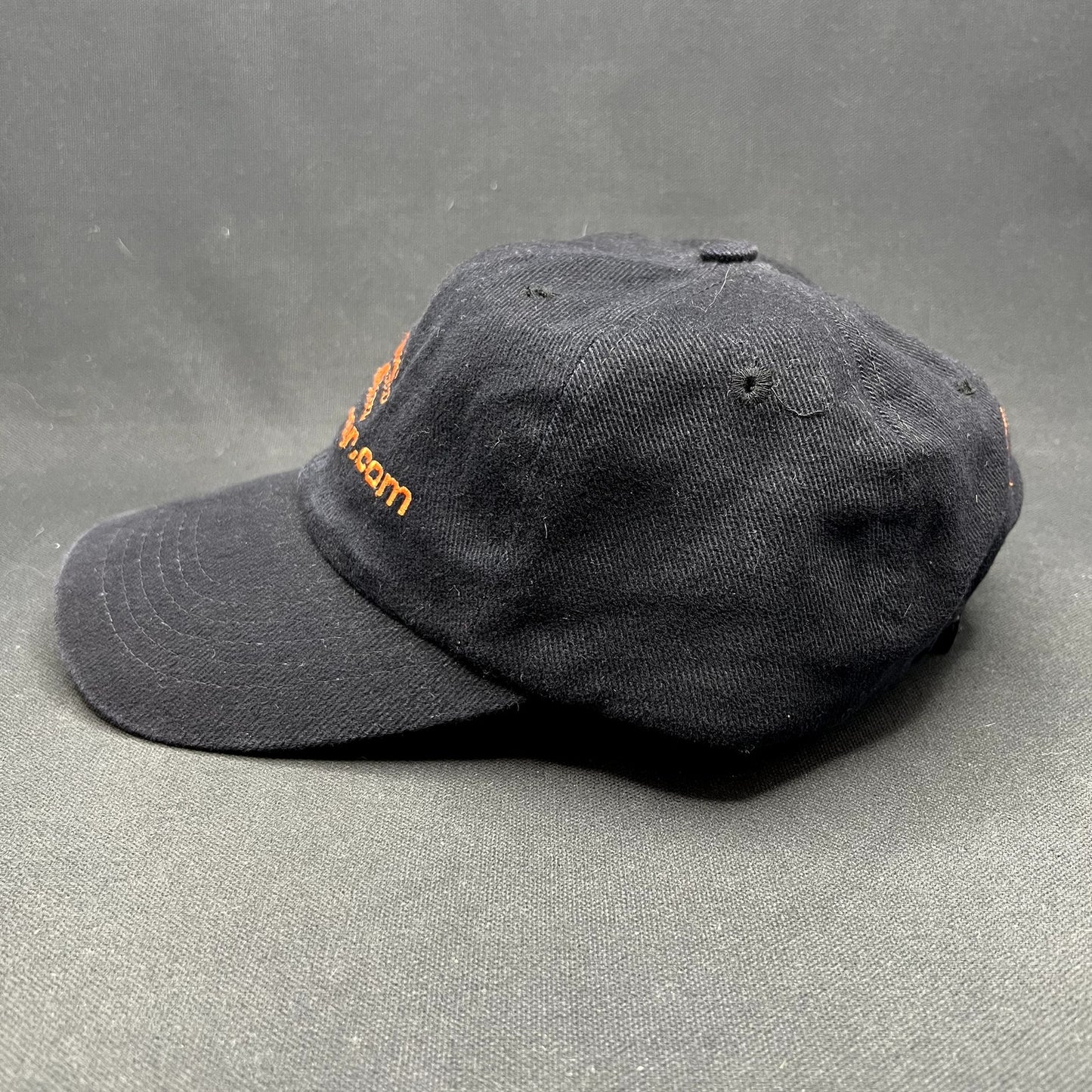Vintage FilmBazaar.com Strapback Hat Black Orange Movie Film Promo Cap