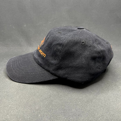 Vintage FilmBazaar.com Strapback Hat Black Orange Movie Film Promo Cap