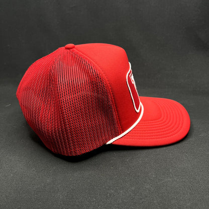 Wisconsin Badgers ’47 Brand Trucker Snapback Hat Red NCAA