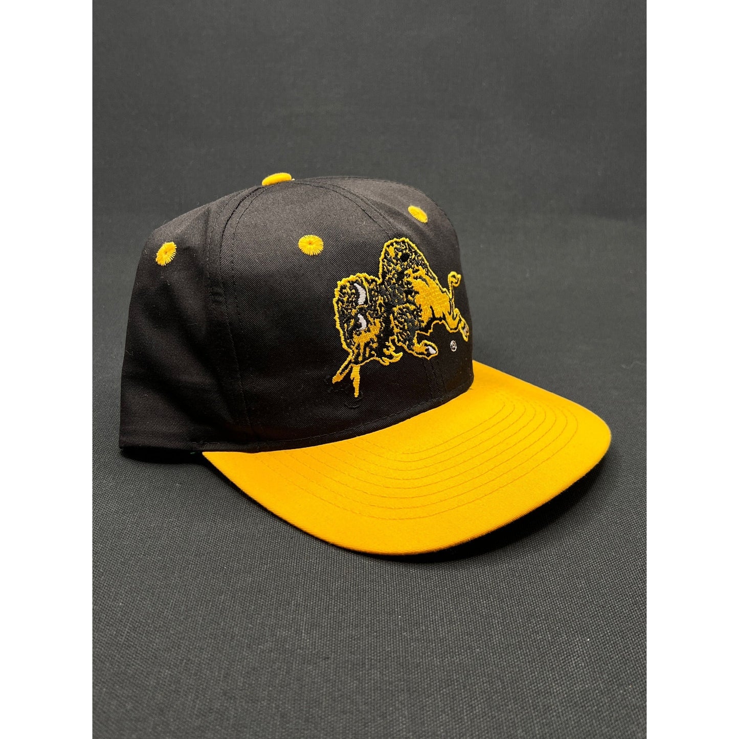 Vintage 90s University of Colorado Buffaloes Bull Snapback Hat