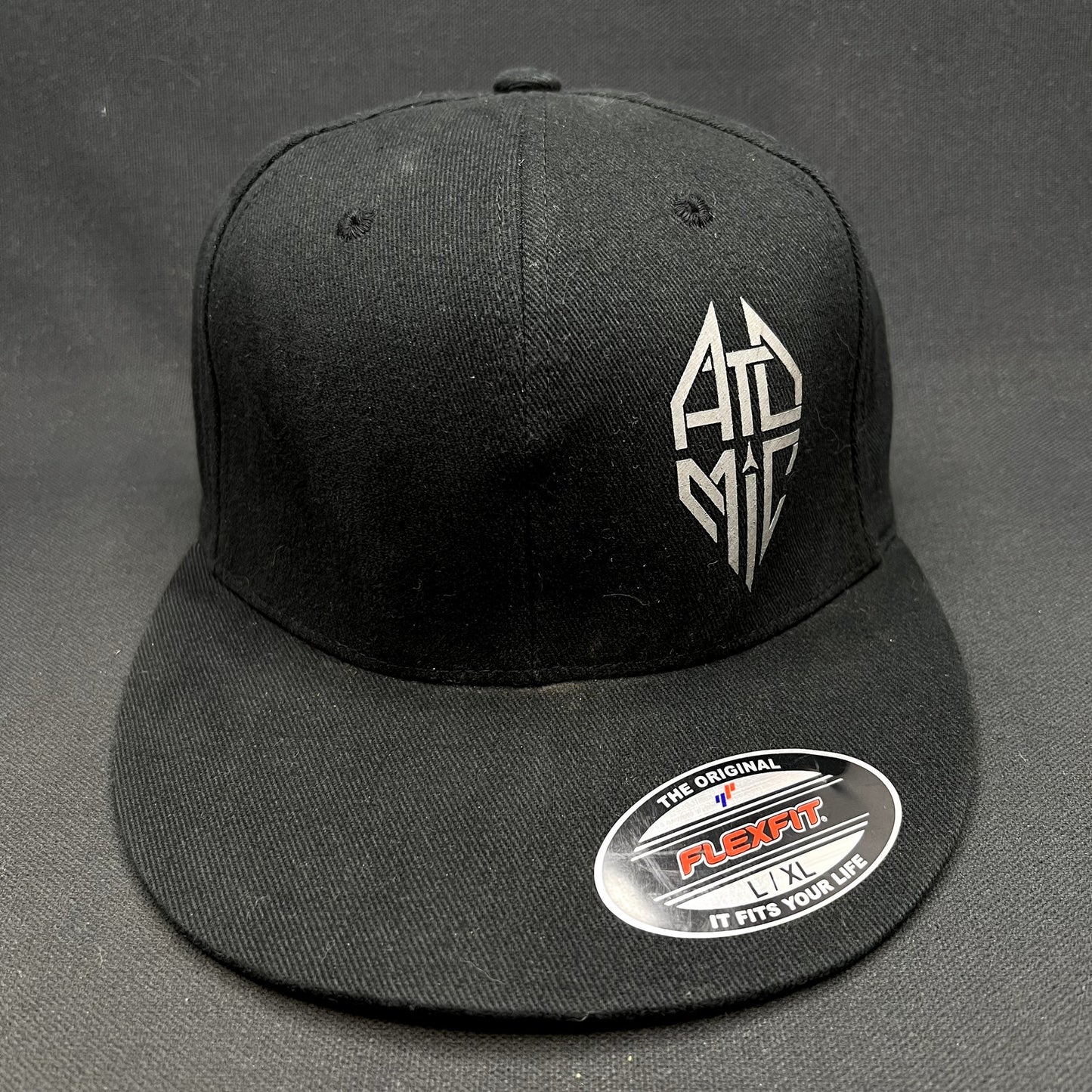 Atomic Skis We Are Skiing FlexFit Hat L/XL Black Ski Team Snow Sports Cap