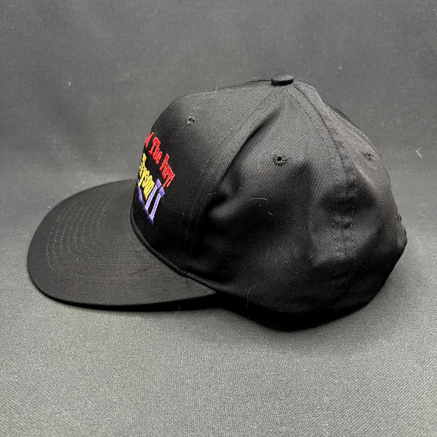 Vintage 1997 Holyfield Tyson II The Sound And The Fury Snapback Hat Boxing MGM