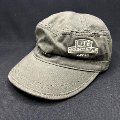 Vintage Yute Mountaineer Aspen Cadet Military Style Strapback Hat
