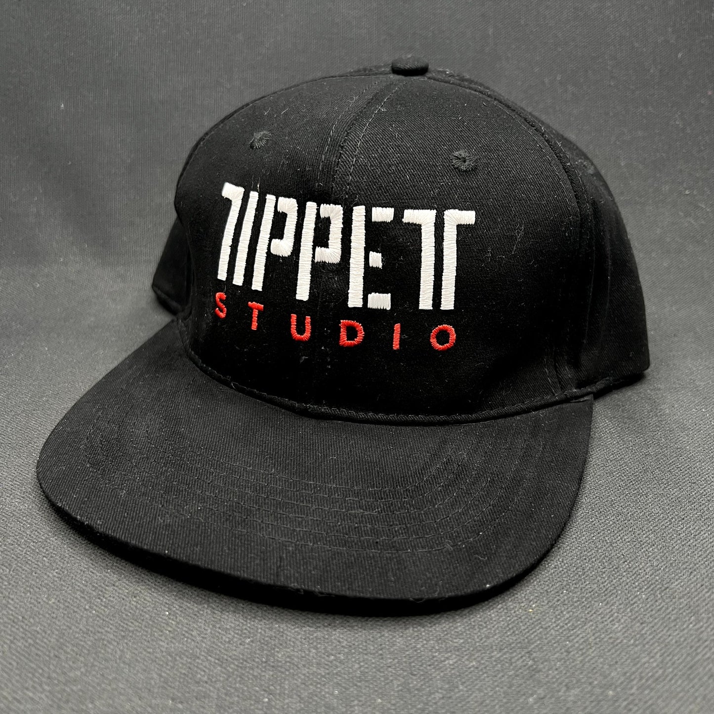 Tippett Studio Visual Effects Snapback Hat Black Movie FX Crew Cap