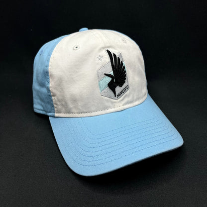Minnesota United FC New Era 9TWENTY Strapback Hat MLS Loons Light Blue