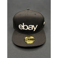 Rare eBay x New Era 59FIFTY Fitted Hat – Size 7 1/4 (Black / Promo Exclusive)
