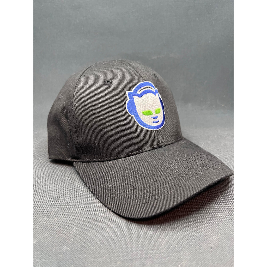 Rare Y2K Napster.com Flex Hat Vintage Internet Era Embroidered Fitted Cap M