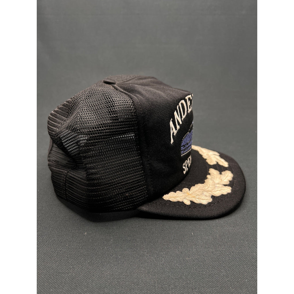 Vintage 1980s Anderson Speedway Racing Snapback Hat – Made in USA