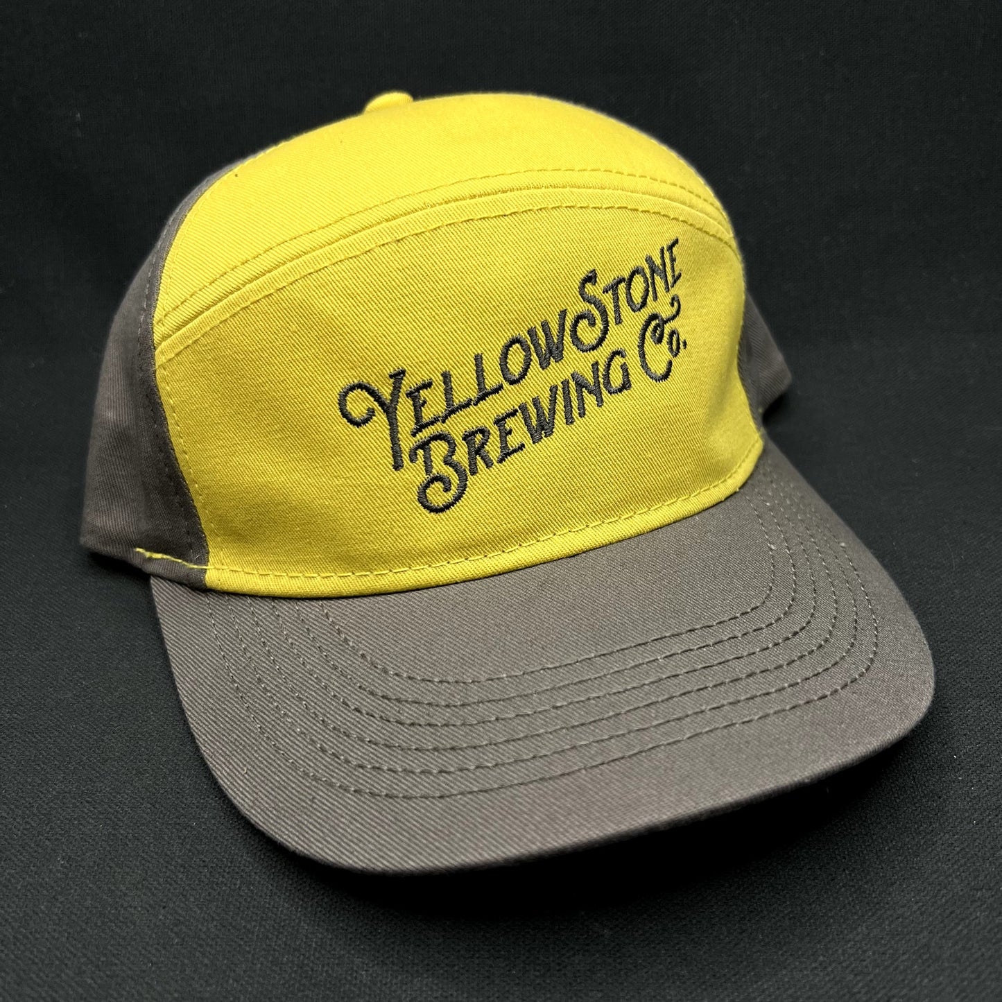 Yellowstone Brewing Co Strapback Hat Ouray Colorado Beer Cap