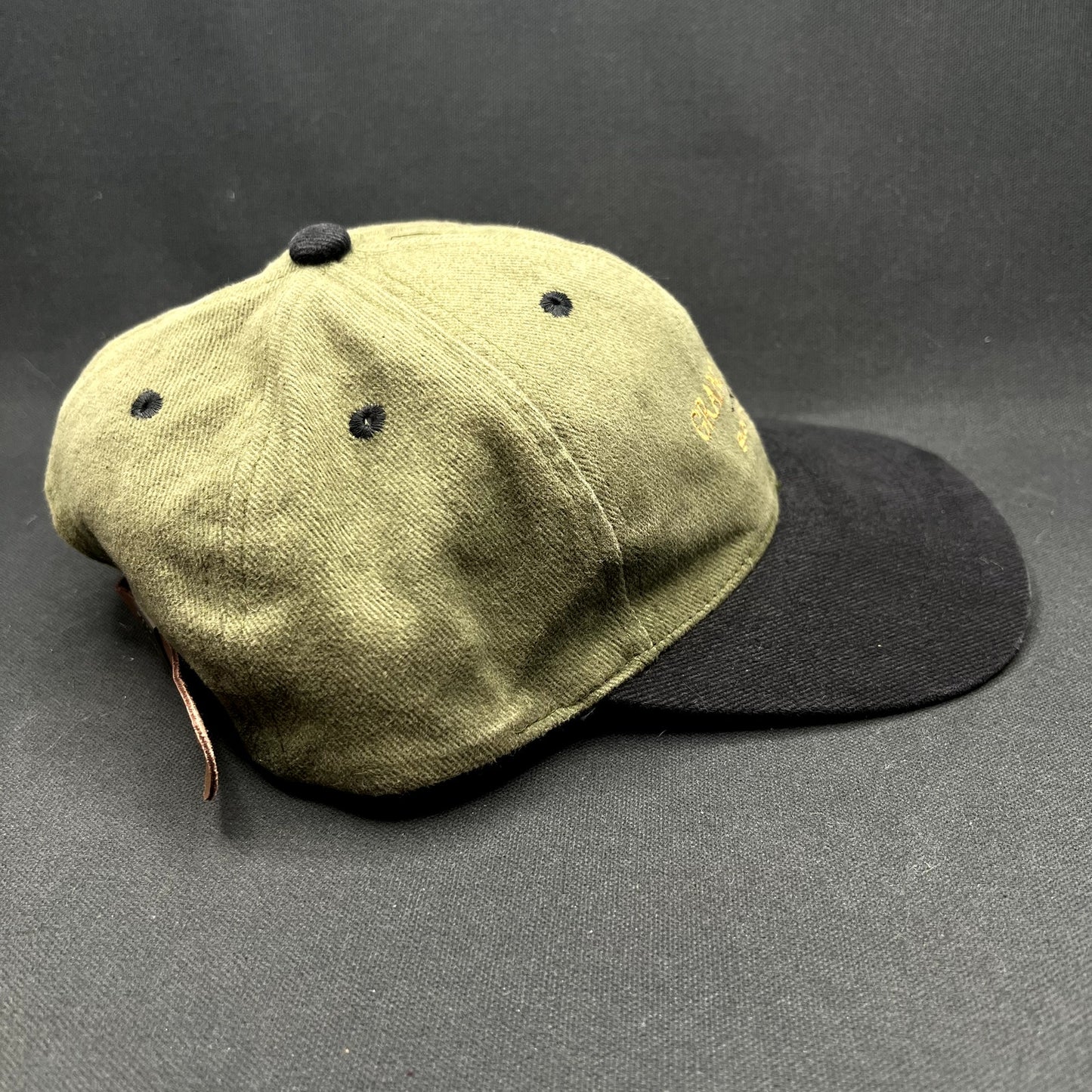 Vintage Grand Canyon Squire Inn Strapback Hat EMI Leather Strap Arizona