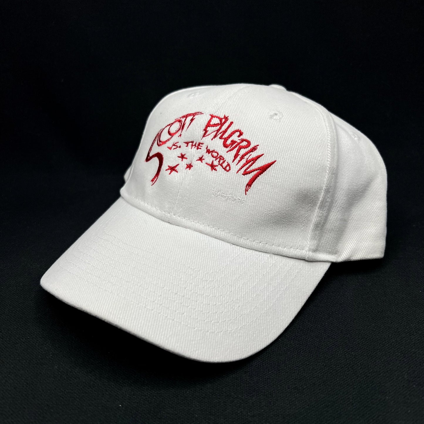 Scott Pilgrim Vs The World Movie Promo Strapback Hat White KC Caps