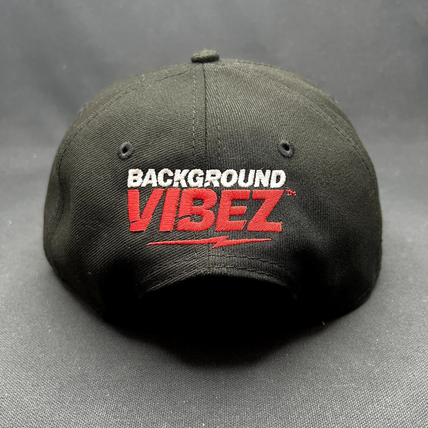 Background Vibez DJ Sets New Era 9FIFTY Snapback Hat Black Red