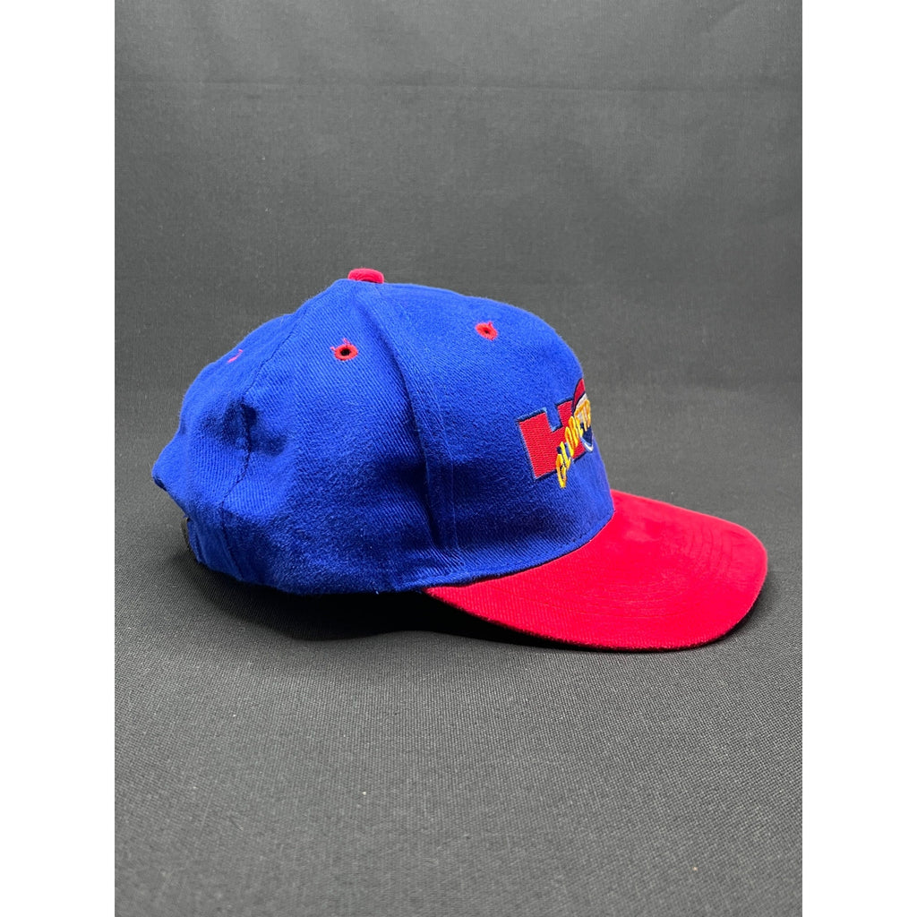 Vintage 90's Harlem Globetrotters Snapback Hat – Otto Cap Red Blue Basketball